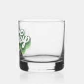 Verre À Whisky Retro Lucky Cool St Patrick's Day (Gauche)