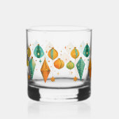 Verre À Whisky Retro Noël milieu du siècle moderne (Gauche)