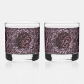Verre À Whisky Rose Mandala (Verso)