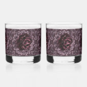 Verre À Whisky Rose Mandala (Droite)