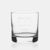 Verre À Whisky Salutations à 40 ans Anniversaire (Verso)