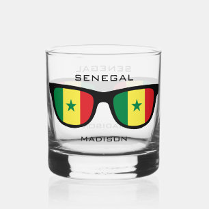 Verre À Whisky SENEGAL Shades nom personnalisé
