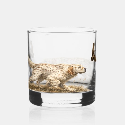 Verre À Whisky Setter anglais (Recto)