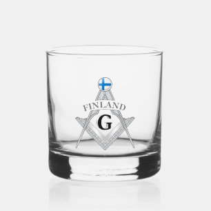 Verre À Whisky signe de franc-maçonnerie finlandais