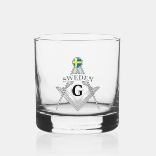 Verre À Whisky Signe de franc-maçonnerie suédois