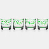 Verre À Whisky Sláinte Lucky Irish Shamrocks Design Personalized (Droite)