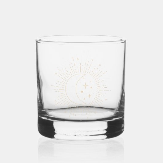 Verre À Whisky Soleil et Lune (Recto)