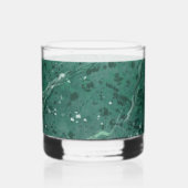 Verre À Whisky Sophisticated Green Marble Glass (Verso)