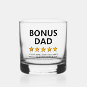 Verre À Whisky Stepdad Revoir Bonus Papa (Recto)