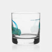 Verre À Whisky Stingray - Conception abstraite - Découpe d'une ph (Droite)