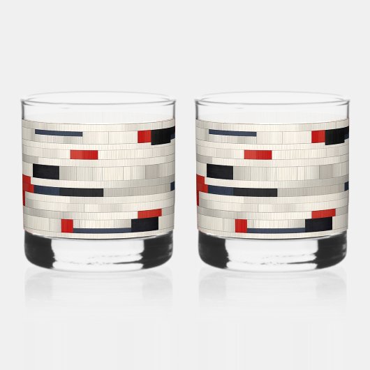 Verre À Whisky Style Brick Charming Imprimer (Recto)