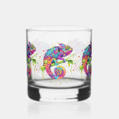 Verre À Whisky Style d'aquarelle des teintures Chameleon (Gauche)