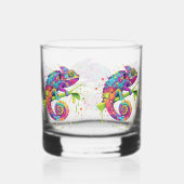 Verre À Whisky Style d'aquarelle des teintures Chameleon (Droite)