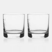 Verre À Whisky Style Drinkware : Imprimé Rocks Glass, Set (Gauche)