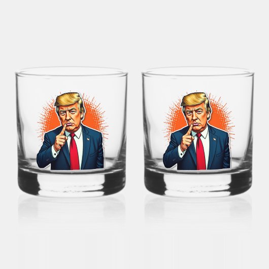 Verre À Whisky Style Drinkware : Imprimé Rocks Glass, Set : Set d (Recto)