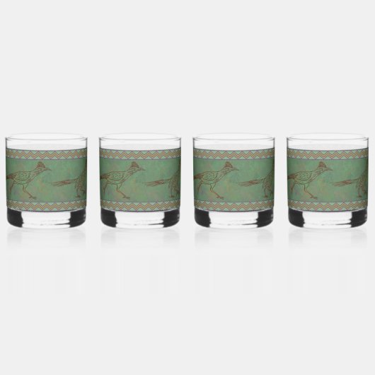 Verre À Whisky Sud-ouest Roadrunner Sagebrush Green (Dos)