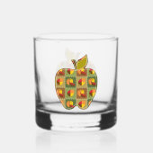 Verre À Whisky Surface composée d'automne (Verso)