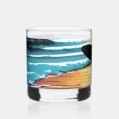 Verre À Whisky Surfeur (Recto)