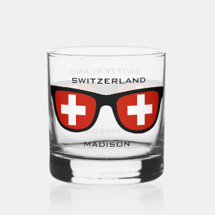 Verre À Whisky Swiss Shades nom personnalisé
