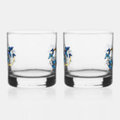 Verre À Whisky Symbol Infinity of Blue Morpho Butterflies (Gauche)