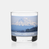 Verre À Whisky Tacoma, Washington et Mount Rainier (Recto)