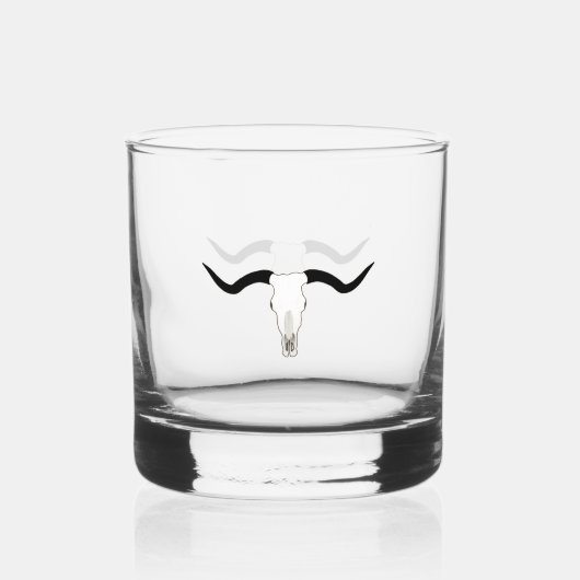Verre À Whisky Taureau de Longhorn - Cornes (Recto)