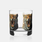 Verre À Whisky Tête d'attaque du léopard (Verso)