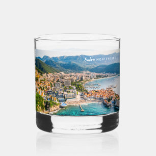 Verre À Whisky Texte personnalisé Monténégro