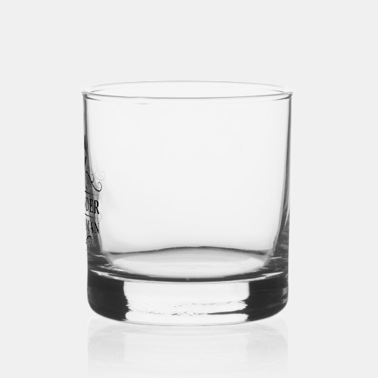 Verre À Whisky Tir de cravate noire de garçon d'honneur (Gauche)