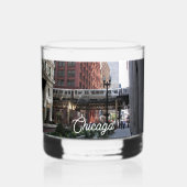 Verre À Whisky Train à boucle élevé de Chicago (Recto)