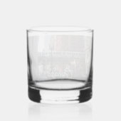 Verre À Whisky Train à boucle élevé de Chicago (Verso)