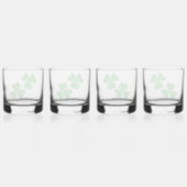 Verre À Whisky trèfle shamrock (Dos)