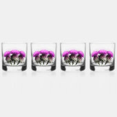 Verre À Whisky Trois chardons écossais (Dos)