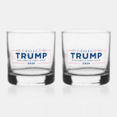 Verre À Whisky Trump 2024 série de 2 (Recto)