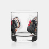 Verre À Whisky Turquie (oiseaux) (Verso)