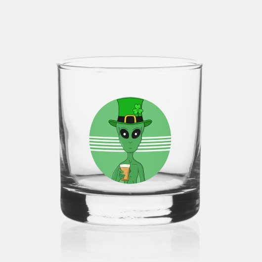 Verre À Whisky Un Alien de St. Patrick (Recto)