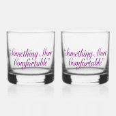Verre À Whisky Un Texte Purple Plus Confortable (Recto)