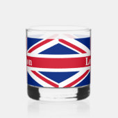 Verre À Whisky Union Jack London ~ Drapeau britannique (Droite)