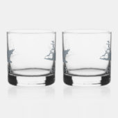 Verre À Whisky US NAVY personnalisable (Droite)