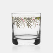 Verre À Whisky Verdure bouchée avec nom (Droite)