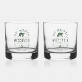 Verre À Whisky Vers le nord du Wisconsin (Verso)