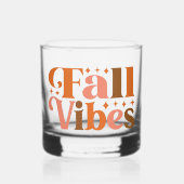 Verre À Whisky Vibes d'automne (Recto)