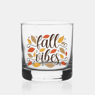 Verre À Whisky Vibes d'automne
