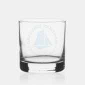 Verre À Whisky Vignoble de Martha (sloop) (Verso)