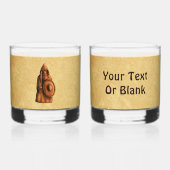 Verre À Whisky Viking rustique (Recto)