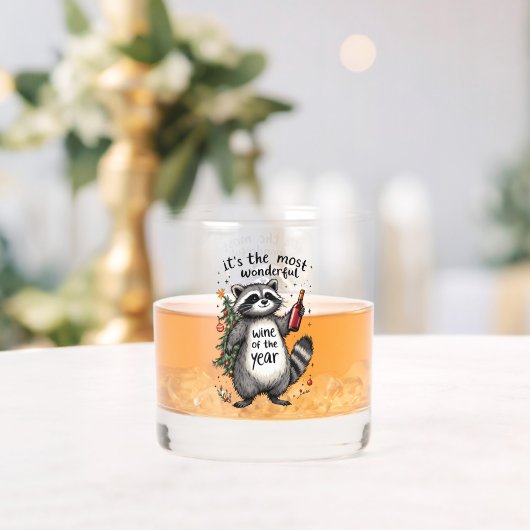 Verre À Whisky Vin de l'année le plus merveilleux Raccoon (Insitu (Mariage))