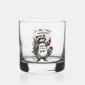 Verre À Whisky Vin de l'année le plus merveilleux Raccoon (Verso)