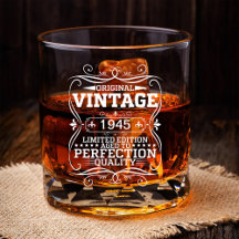 Vintage 1945 80e anniversaire Aged To Perfection