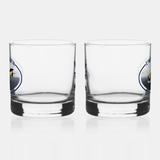 Verre À Whisky Vol Moose Aviation de Havilland DH3-C Otter (Gauche)