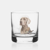 Verre À Whisky Weimaraners (Recto)